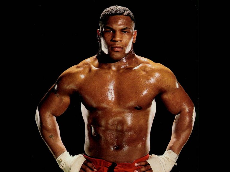 Mike Tyson shows off dramatic body transformation with 53yearold in