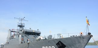 SLNS Sagara leaves to attend Exercise Komodo in Indonesia