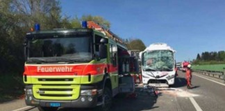 15 People including 12 Lankans injured in Swiss road accident
