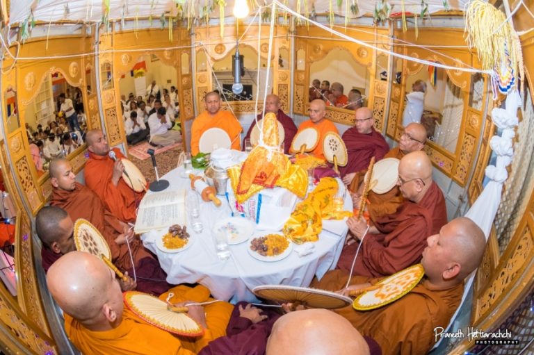Sri Lankan High Commision in London holds Annual Pirith Ceremony