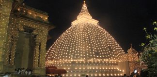 Aloka Pooja at Kelaniya Temple by Sri Lanka Army tomorrow