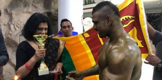 Sri Lanka’s Lucien Pushparaj from Sri Lanka wins 2nd place at the Austrian International Bodybuilding Championship