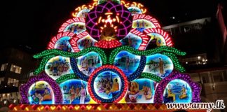 Army builds Vesak Pandol in Malaysia Making History