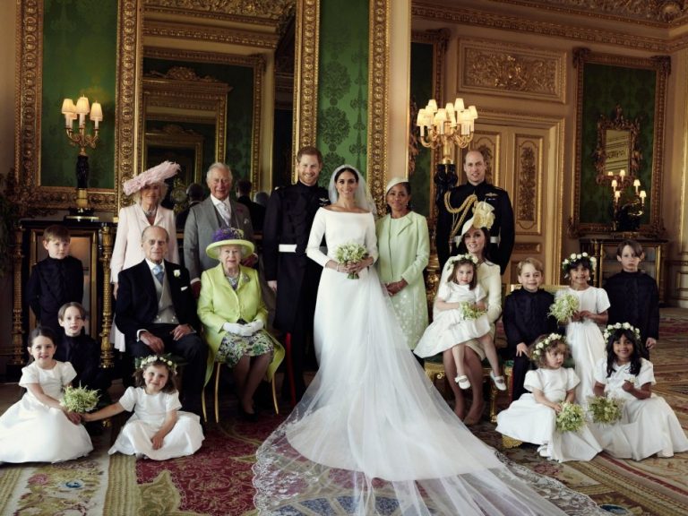 Prince Harry and Meghan release 3 official royal wedding photographs
