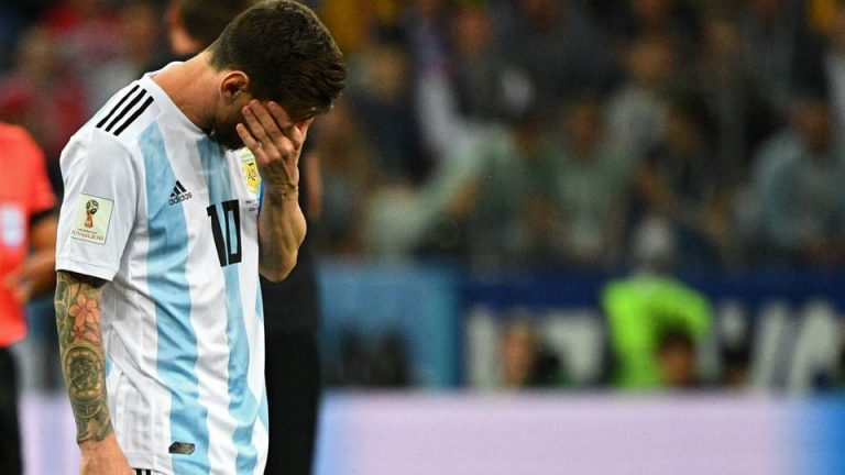 Messy Argentina crashes 3- 0 to Croatia