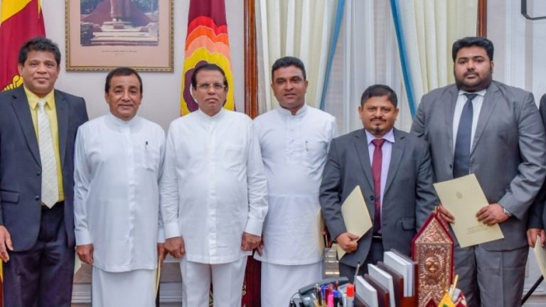 New State and Deputy Ministers sworn in before President today