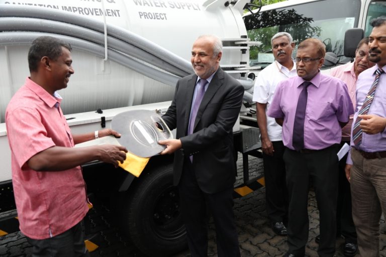 waste and solid waste disposal bowsers distributed with WB assistance