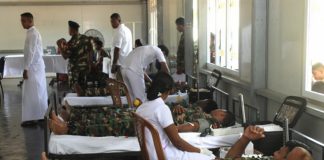 Army troops donate blood to Northern patients in Jafna