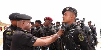 Forty Combat Divers pass out at Combat divers training school