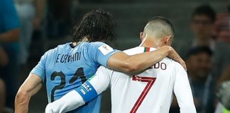 Ronaldo’s Portugal bow out of the worldcup against Uruguay
