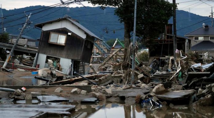 Death toll from floods and landslides in Japan rises to 112