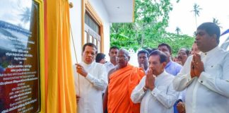 President opens ‘Bosath Mapiya Sevana’ in Kalutara