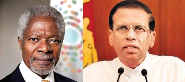 Kofi Annan stood firmly as a voice for peace – President