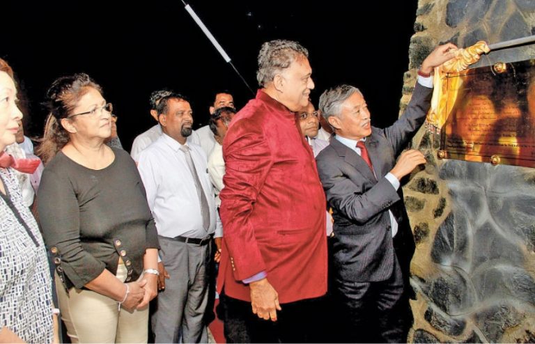 Governor’s Jetty Trincomalee unveiled