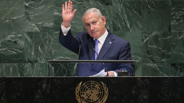 Israel PM lashes Iran, claims secret atomic warehouse