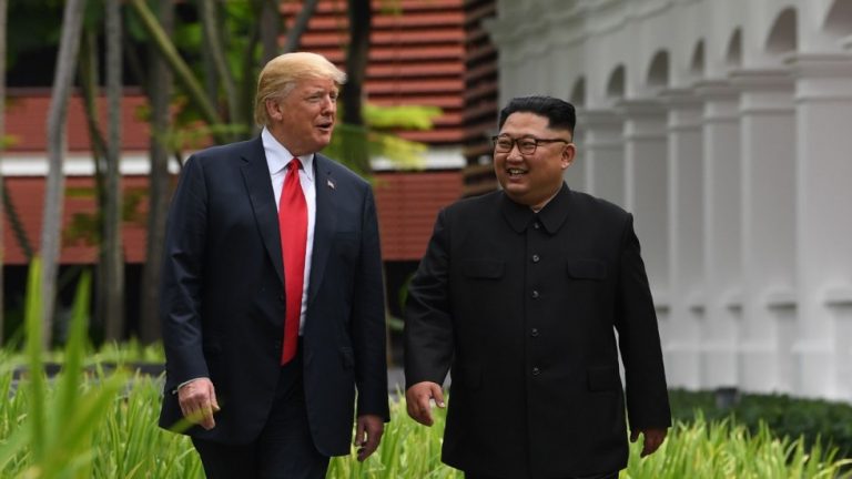 Trump says he and Kim Jong Un ‘in love’