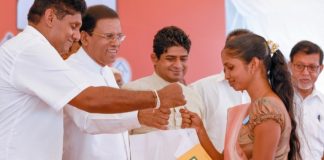 Construction of 1,200 houses in the Semata Sevana Gramashakthi Model Village Project