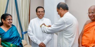 First flag marking National Prisoners’ Day pinned on President