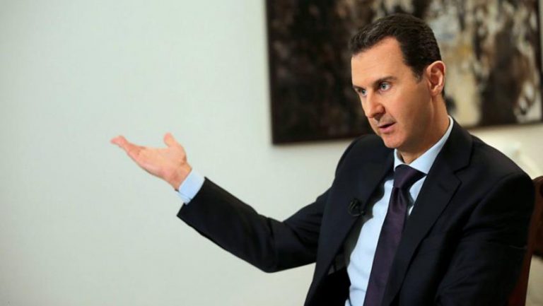 Syria’s Assad blames Israel over downing of Russian plane
