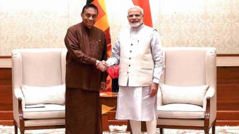 Indian Prime Minister meets Sri Lankan parliamentary delegation