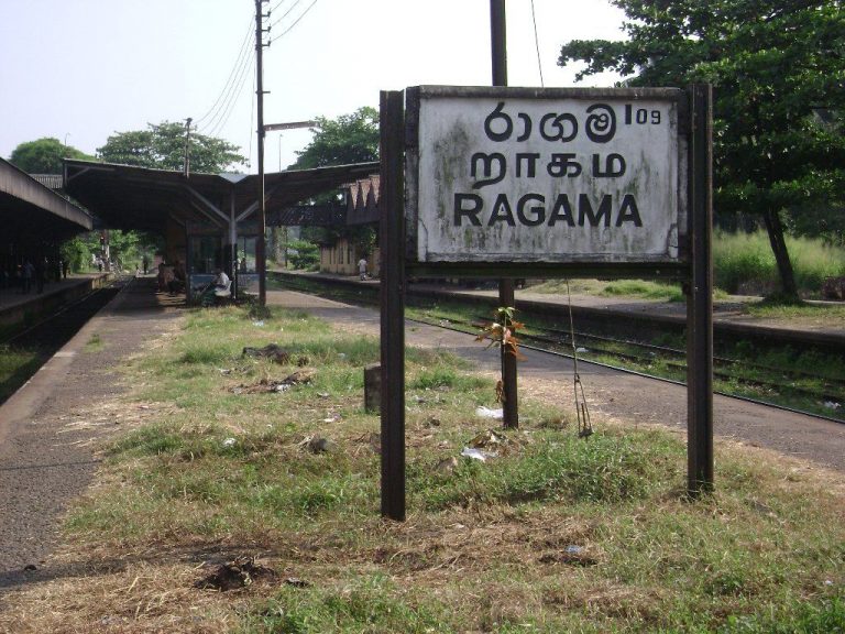 Two injured after being hit by a train in Ragama, 2 dead