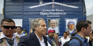 OAS chief says should not rule out Venezuela ‘military intervention’