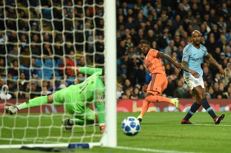 Man City given Champions League wake-up call by Lyon