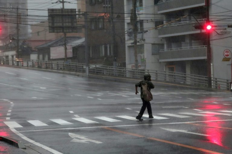 Typhoon Trami injures 50, readies direct hit on Japan mainland