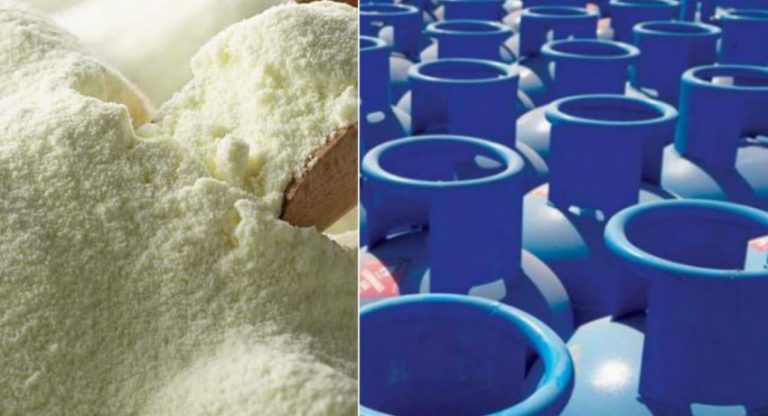 LP gas price to go up, milk powder to go down