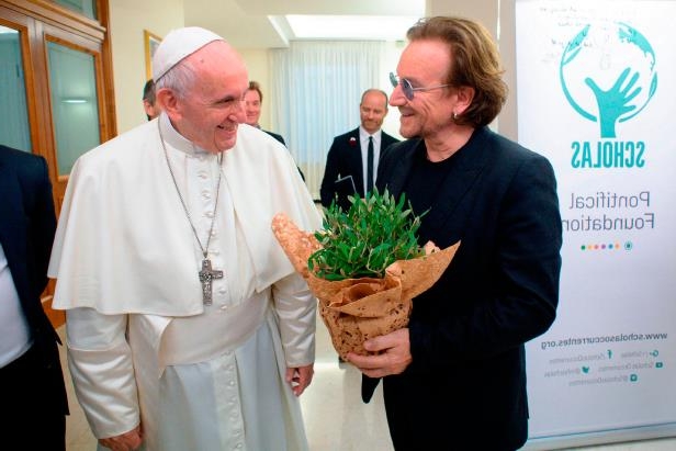 Bono saw ‘pain’ on pope’s face over abuse scandals