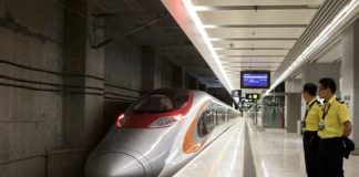 Fear and fanfare as Hong Kong launches China rail link