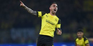 Barcelona loan recruit Alcacer scores on Dortmund debut
