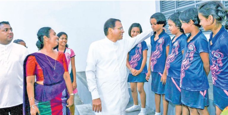 Govt. has given free education for future prosperity of our children – President
