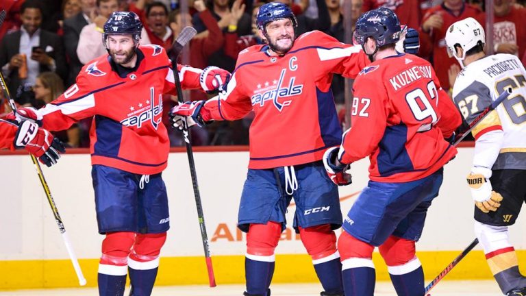 Ovechkin passes Hull as Capitals win Stanley Cup rematch