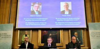 US ‘green growth’ duo win Nobel Economics Prize