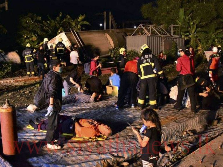Taiwan investigates train crash that killed 18 passengers