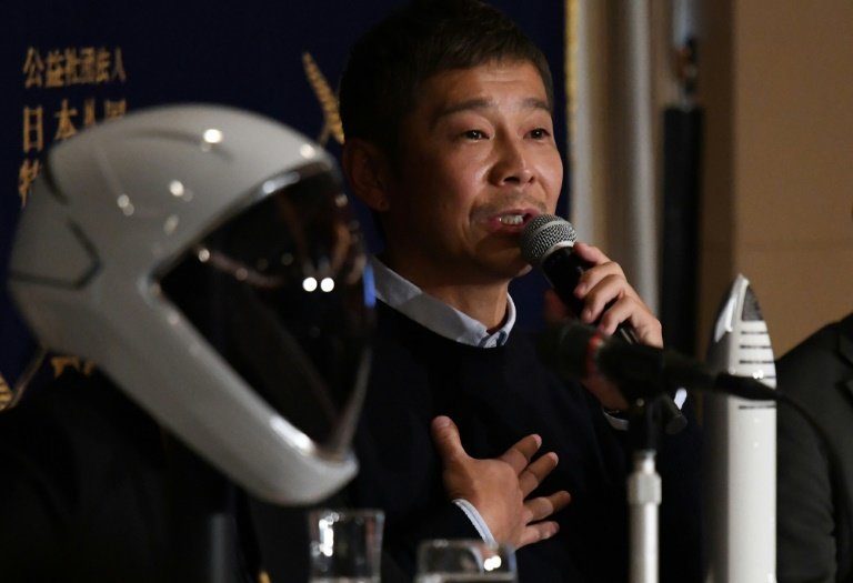 Japan space tourist says moon training ‘shouldn’t be too hard’
