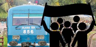 Railway strike from midnight today