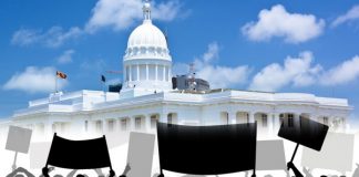 Heavy traffic at Town Hall due to protest