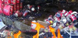 Retail shop gutted in Thalawakele fire