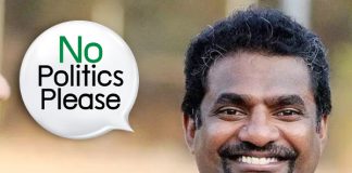 I will never enter politics – Muttiah Muralitharan