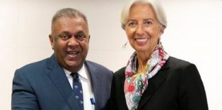 Finance Minister calls on IMF Chairperson