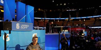 Brady, Goff raring to go as Super Bowl circus kicks off