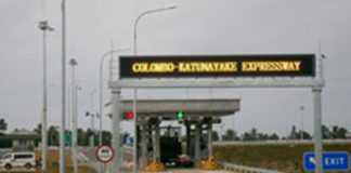 Traffic on Katunayake expressway limited to one lane