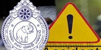 Mahindananda’s son arrested over accident that injured Borella Traffic OIC