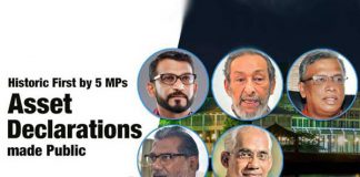 Historic first as 5 MPs make their asset declarations public