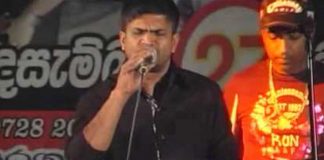 Singer Chalaka Chamupathi hospitalized in road accident