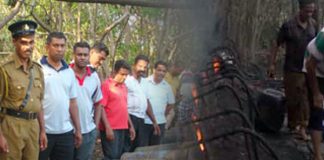 Officer falls into hot Goda pit while on mission