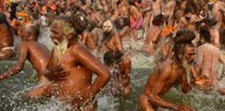 Millions take the plunge at India’s religious mega festival