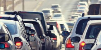 Heavy traffic in Punchi Borella due to protest